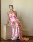 Vintage Y2K Fairy Floss Embellished Ruffle Gown