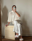 Vintage Y2K Sheer Chiffon Sheer Tiered Blouse