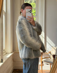 Vintage 60s Faux Fur Arctic Jacket