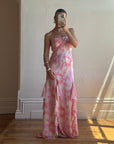 Vintage Y2K Fairy Floss Embellished Ruffle Gown