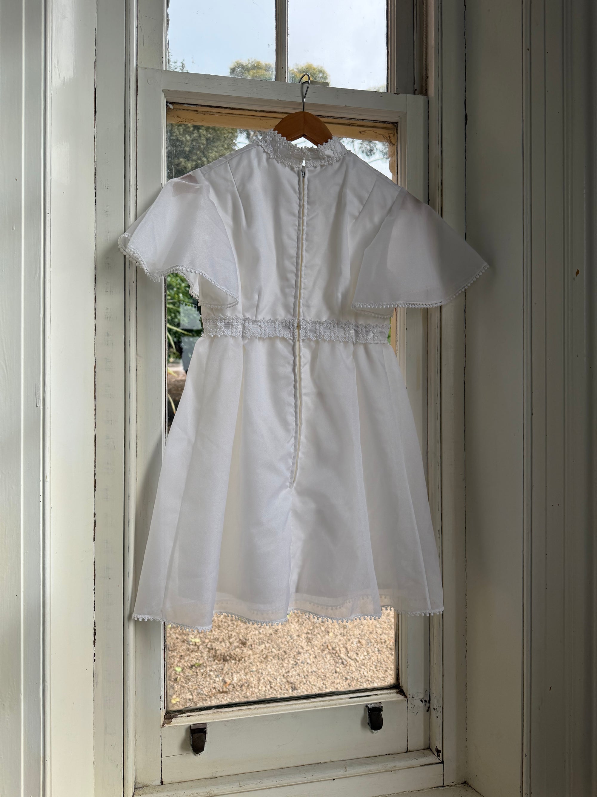 Vintage 60s Babydoll Micro Mod Bridal Mini