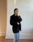 Vintage YSL Wool Tuxedo Jacket Noir
