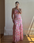 Vintage Y2K Fairy Floss Embellished Ruffle Gown
