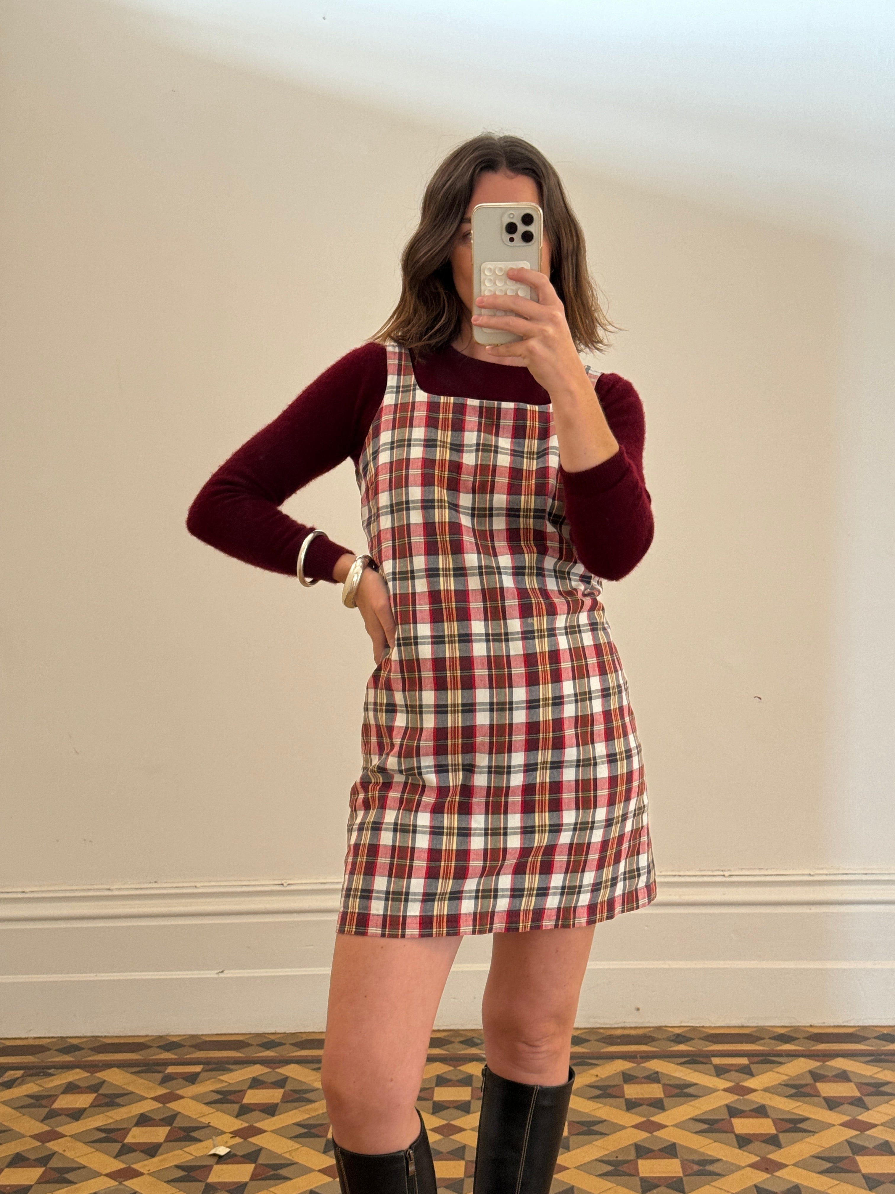 Vintage 90s Burgundy Cashmere Sweater