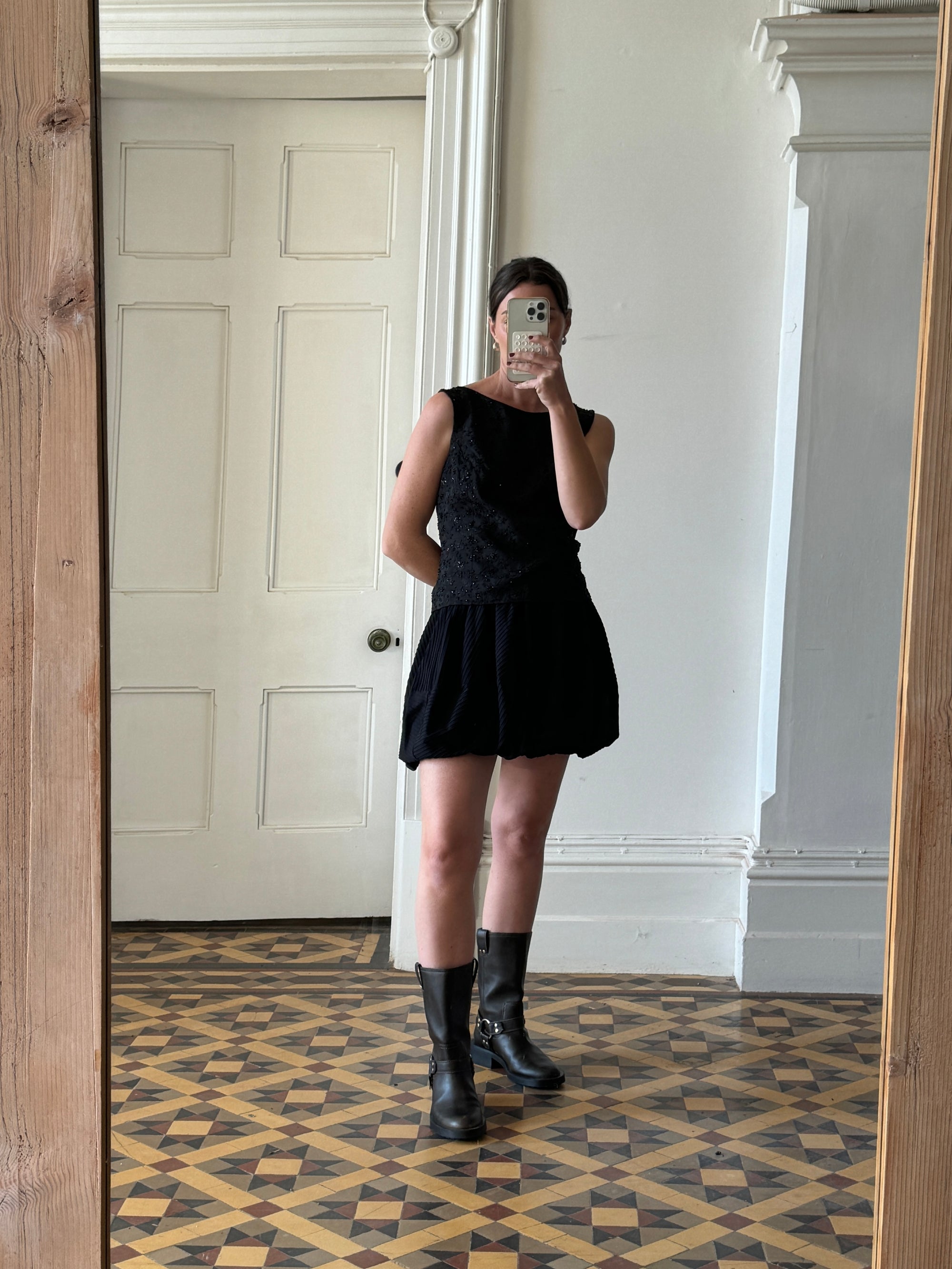 Vintage 90s Cop Copine Bubble Skirt