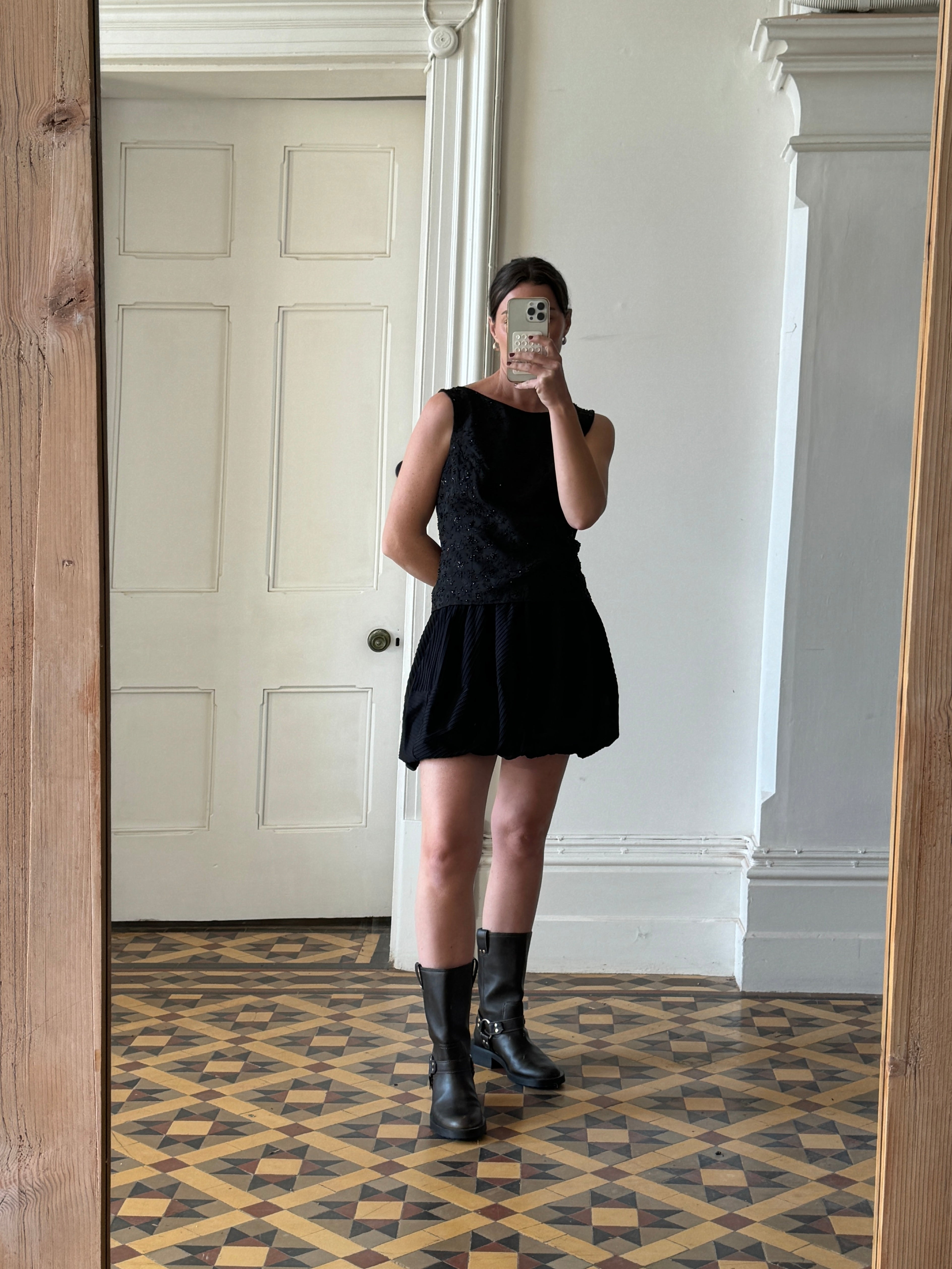 Vintage 90s Cop Copine Bubble Skirt