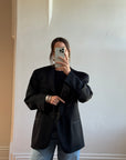 Vintage YSL Wool Tuxedo Jacket Noir