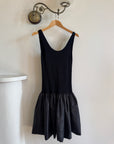 Vintage Australian Made Crinkle Taffeta Mini with Bows