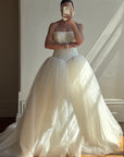 Vintage Y2K Vera Wang Princess Tulle Strapless Wedding Gown