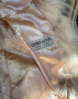 Vintage Shaggy Blush Fur Jacket