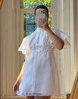 Vintage 60s Babydoll Micro Mod Bridal Mini
