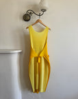 Vintage Issey Miyake IM Pleated Banana Apron Dress