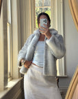 Vintage 60s Faux Fur Arctic Jacket