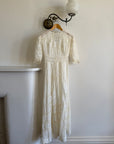 Edwardian Cotton Tea Wedding Dress