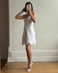 Vintage Y2K Collette Dinnigan Broderie Anglaise Mini Dress