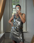 Vintage 60s Disco Sequin Mini