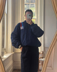 Vintage 70s Ford Bomber Jacket Navy