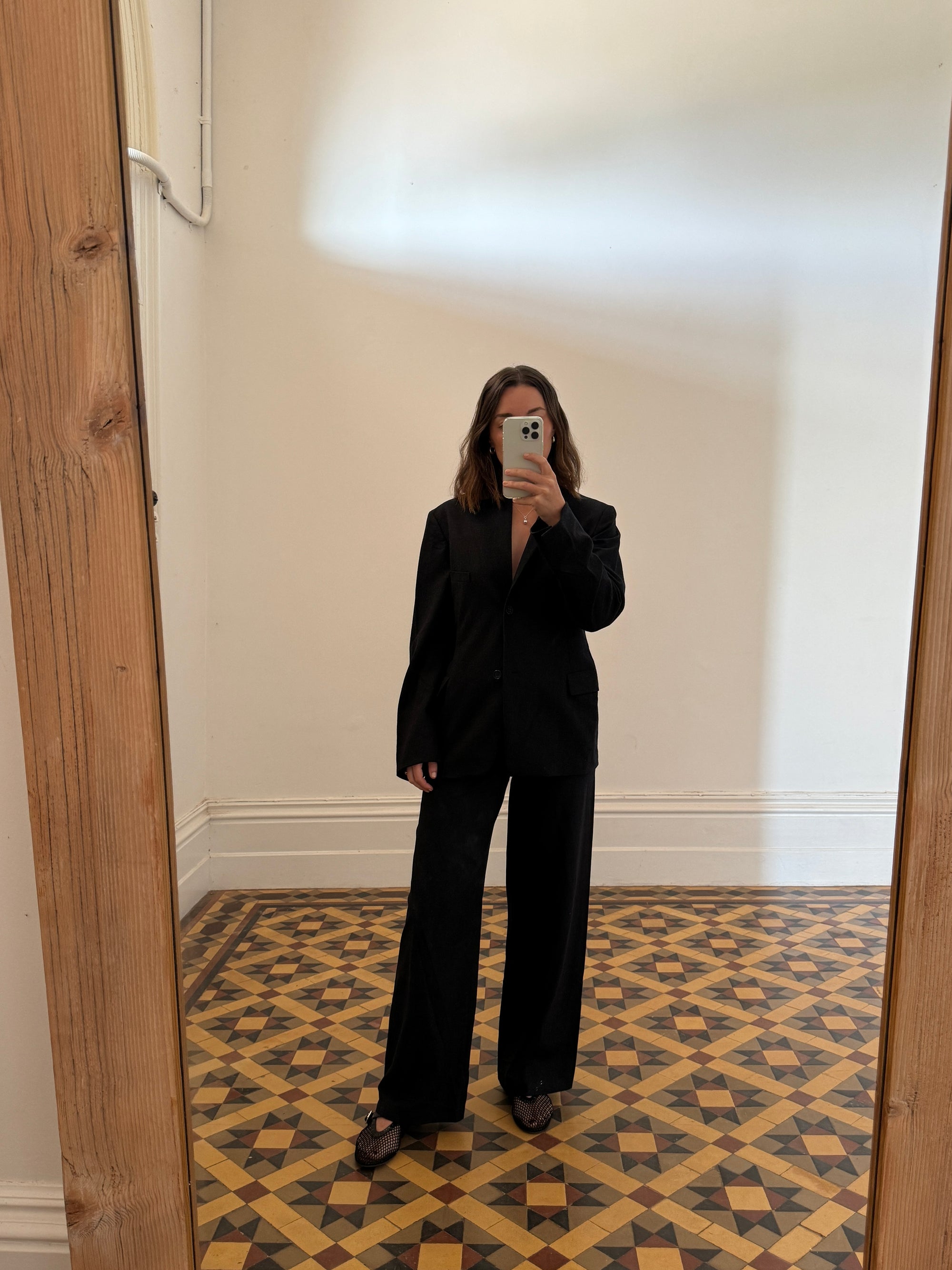 Vintage 90s Jil Sander Wool Two Piece Suit