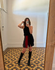 Vintage Jil Sander Felt Mini Skirt Multi