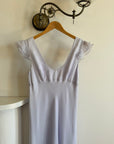 Vintage Y2K Lavender Bias Cut Dress