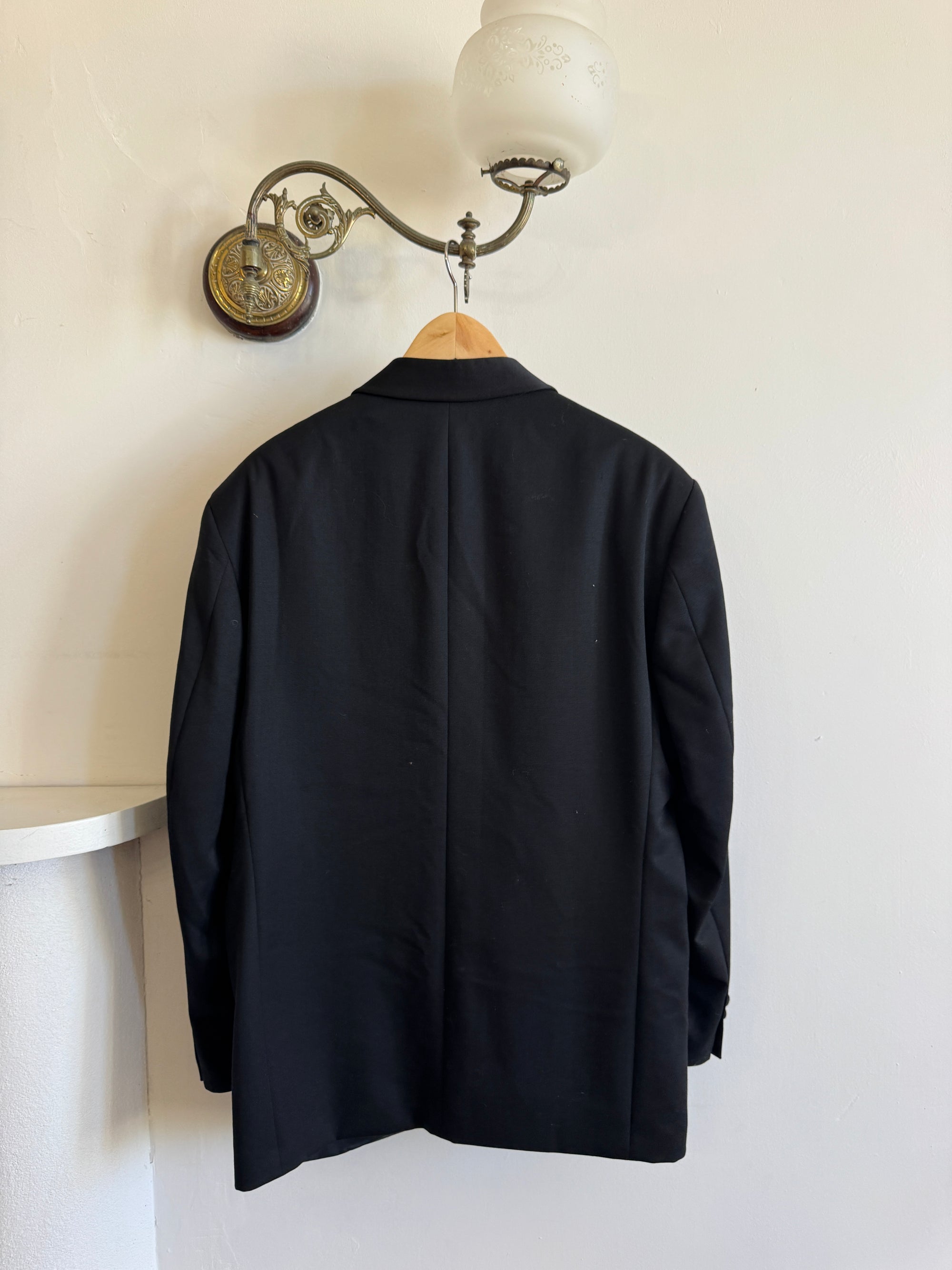 Vintage YSL Wool Tuxedo Jacket Noir