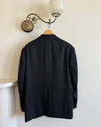Vintage YSL Wool Tuxedo Jacket Noir