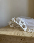 Vintage Juliette Floral Cap Long Veil