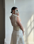 Vintage 90s Classic Satin Bridal Skirt