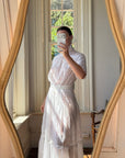 Vintage Edwardian Soiree Garden Broderie Anglaise Dress