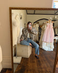 Vintage 60s Chunky Rabbit Fur Jacket Arctic
