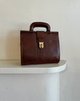 Vintage Leather Petite Briefcase