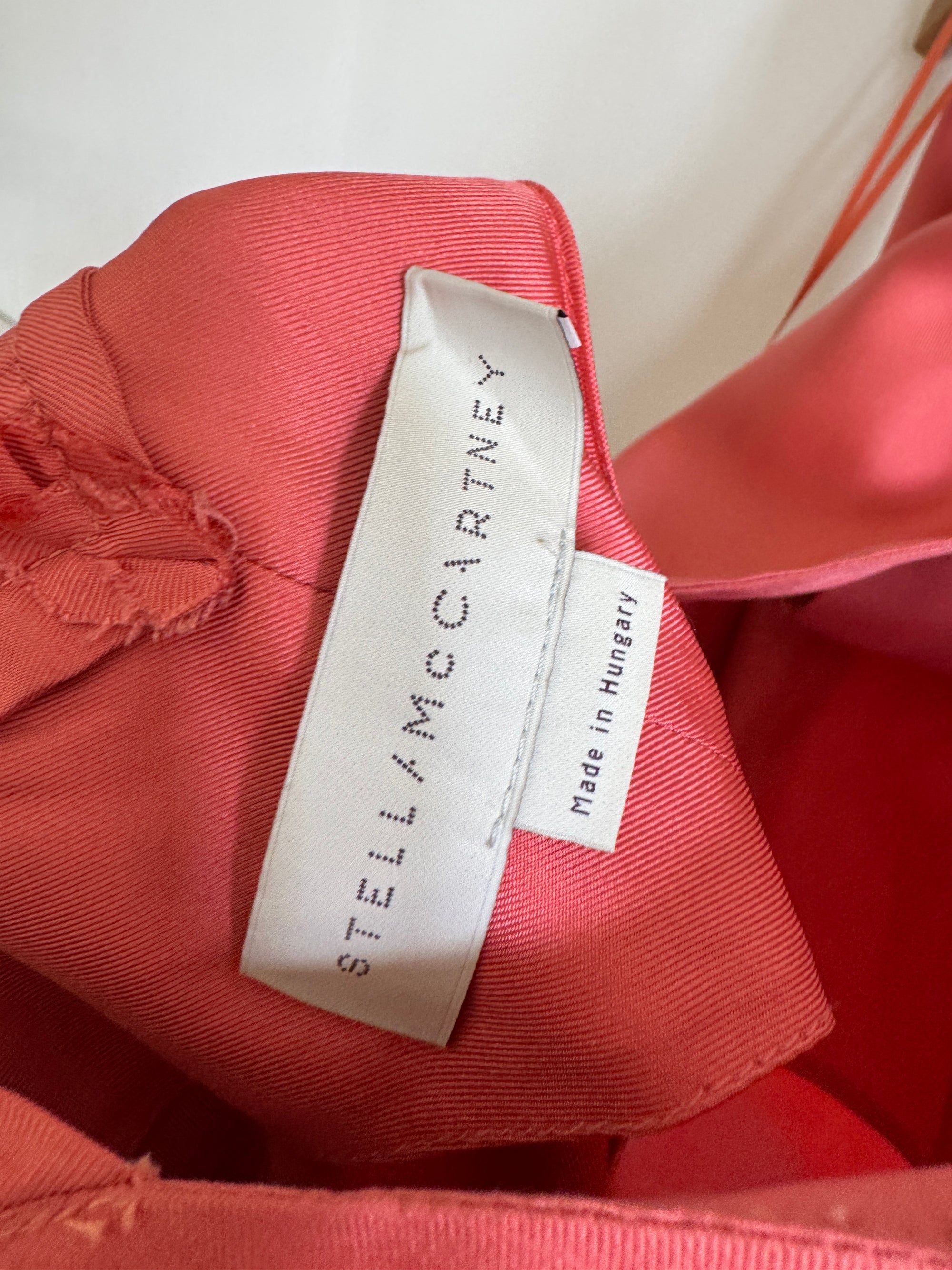 Vintage Y2K Stella McCartney Silk Jumpsuit Papaya