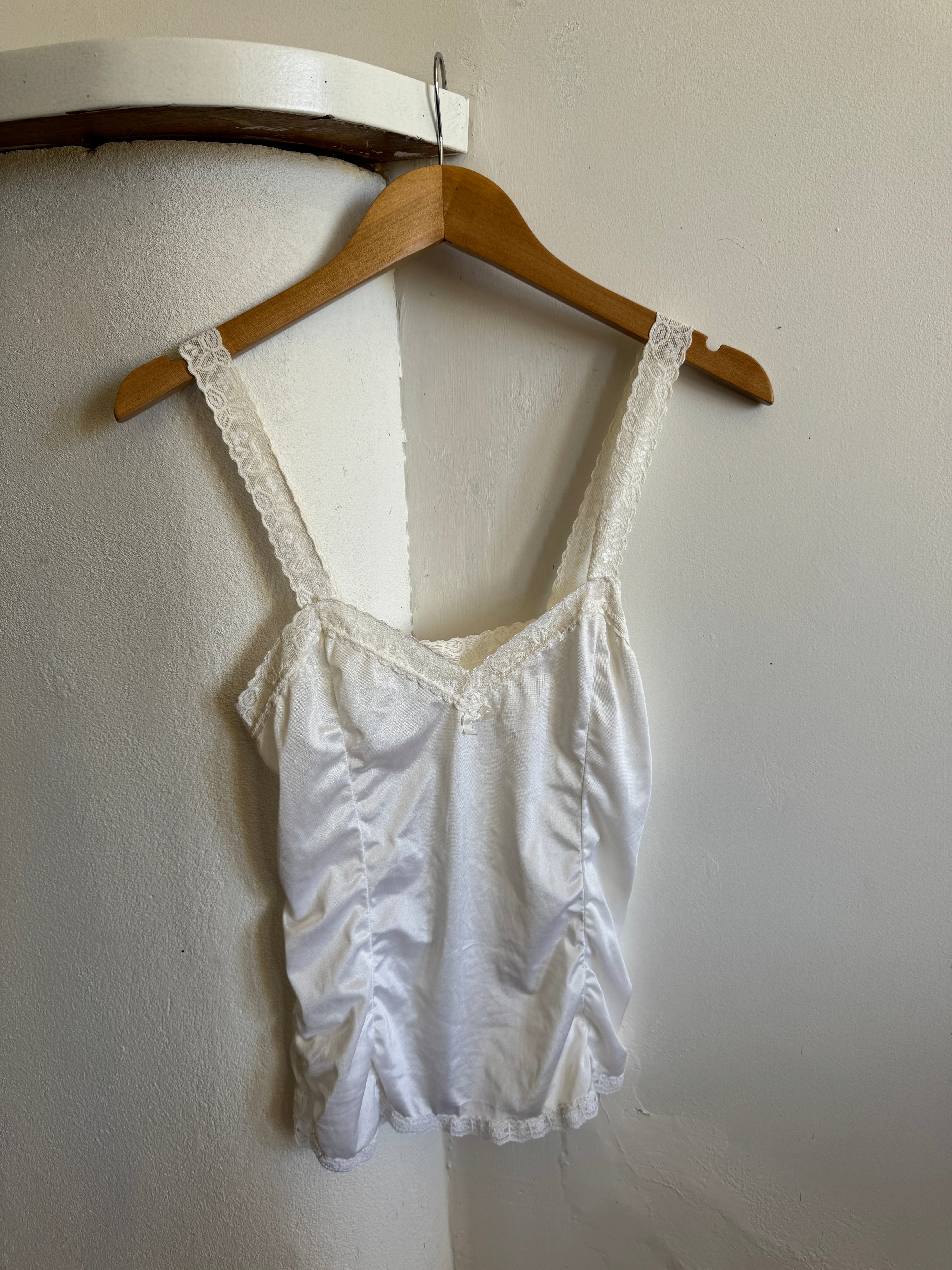 Vintage Ivory Lace Cami