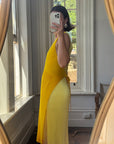 Vintage Issey Miyake IM Pleated Banana Apron Dress