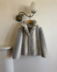 Vintage 60s Faux Fur Arctic Jacket
