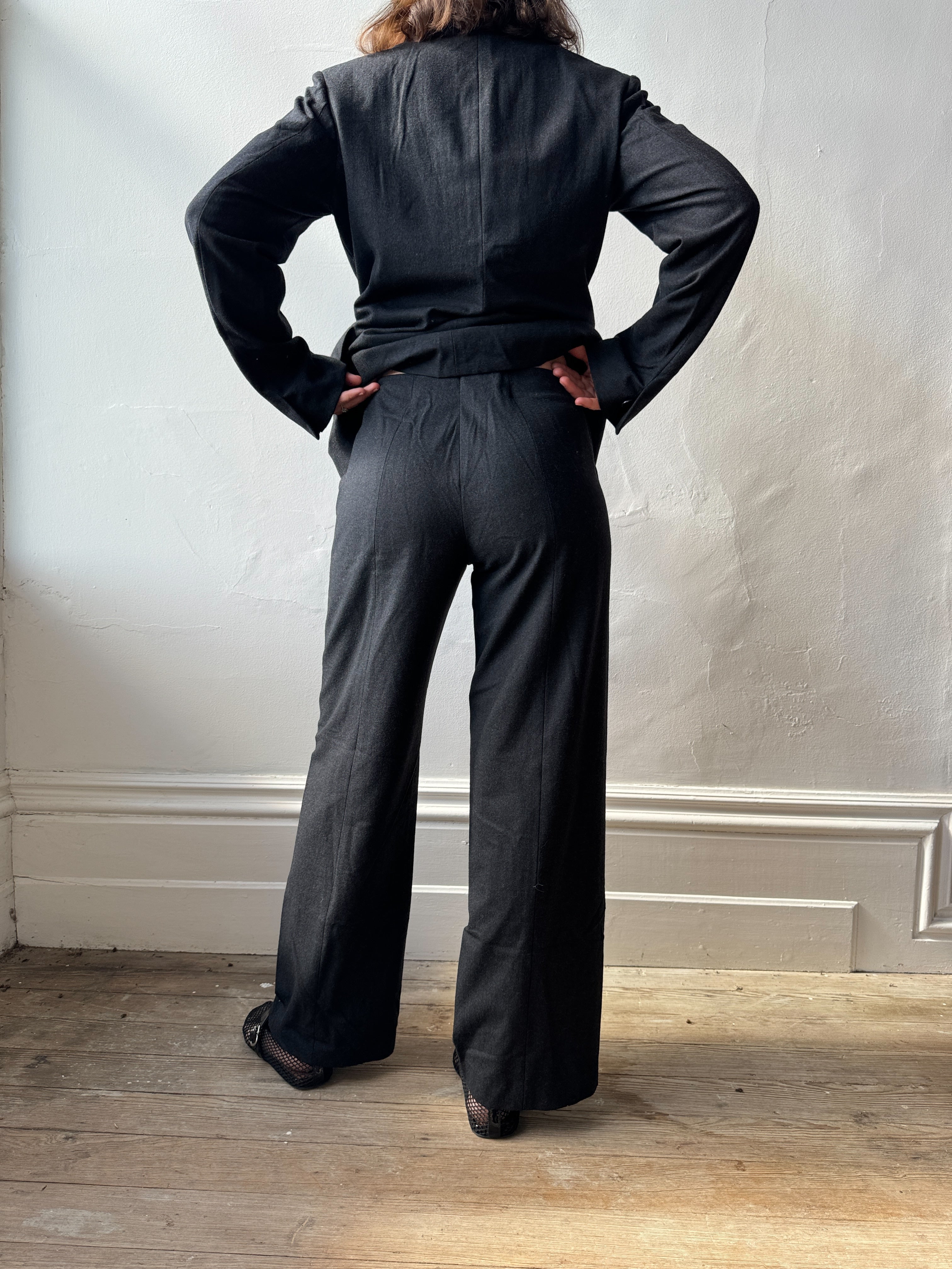 Vintage 90s Jil Sander Wool Two Piece Suit