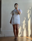 Vintage 60s Babydoll Micro Mod Bridal Mini