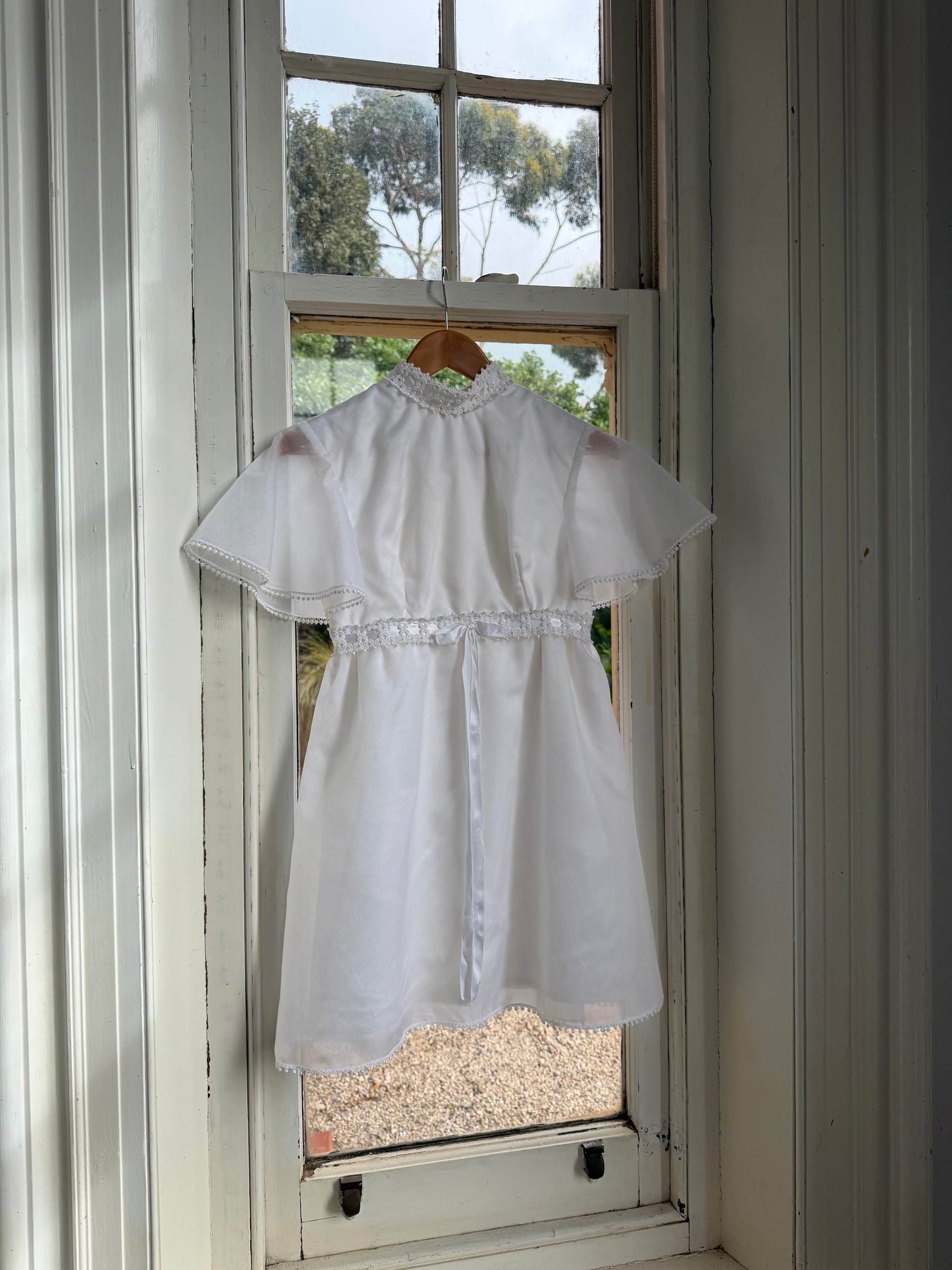 Vintage 60s Babydoll Micro Mod Bridal Mini
