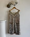 Vintage 60s Disco Sequin Mini
