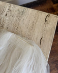 Vintage Blusher Wavy Tulle Hair Piece