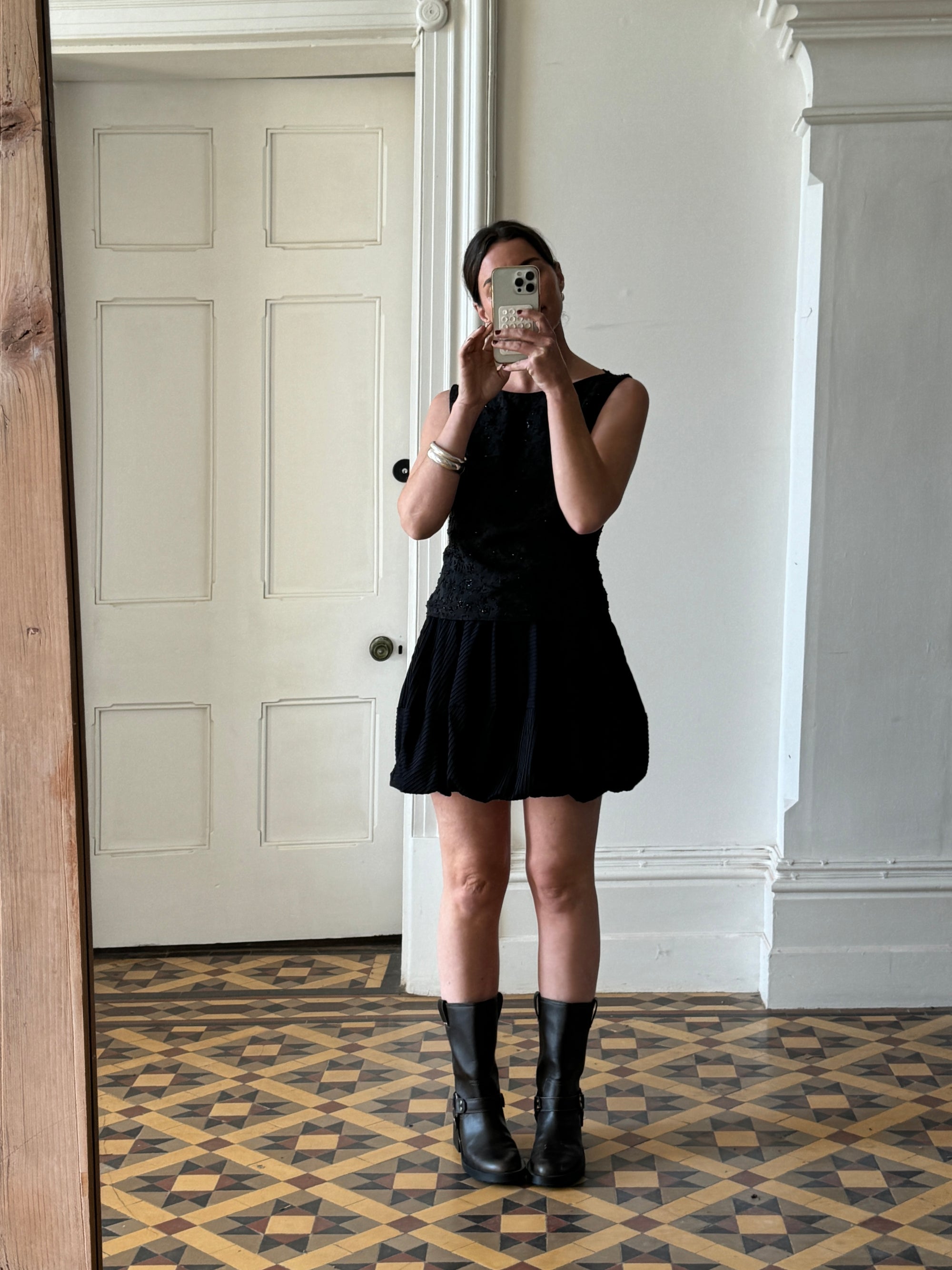 Vintage 90s Cop Copine Bubble Skirt