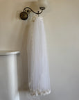 Vintage Juliette Floral Cap Long Veil