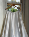 Vintage 90s Princess Satin Bridal Skirt