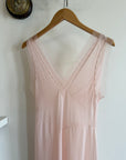 Vintage 60s Sheer Scalloped Slip Nightie