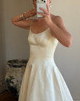 Vintage 90s Pure Silk Couture Diamante Wedding Gown