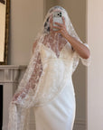 Vintage Y2K Pure Silk Bias Wedding Dress