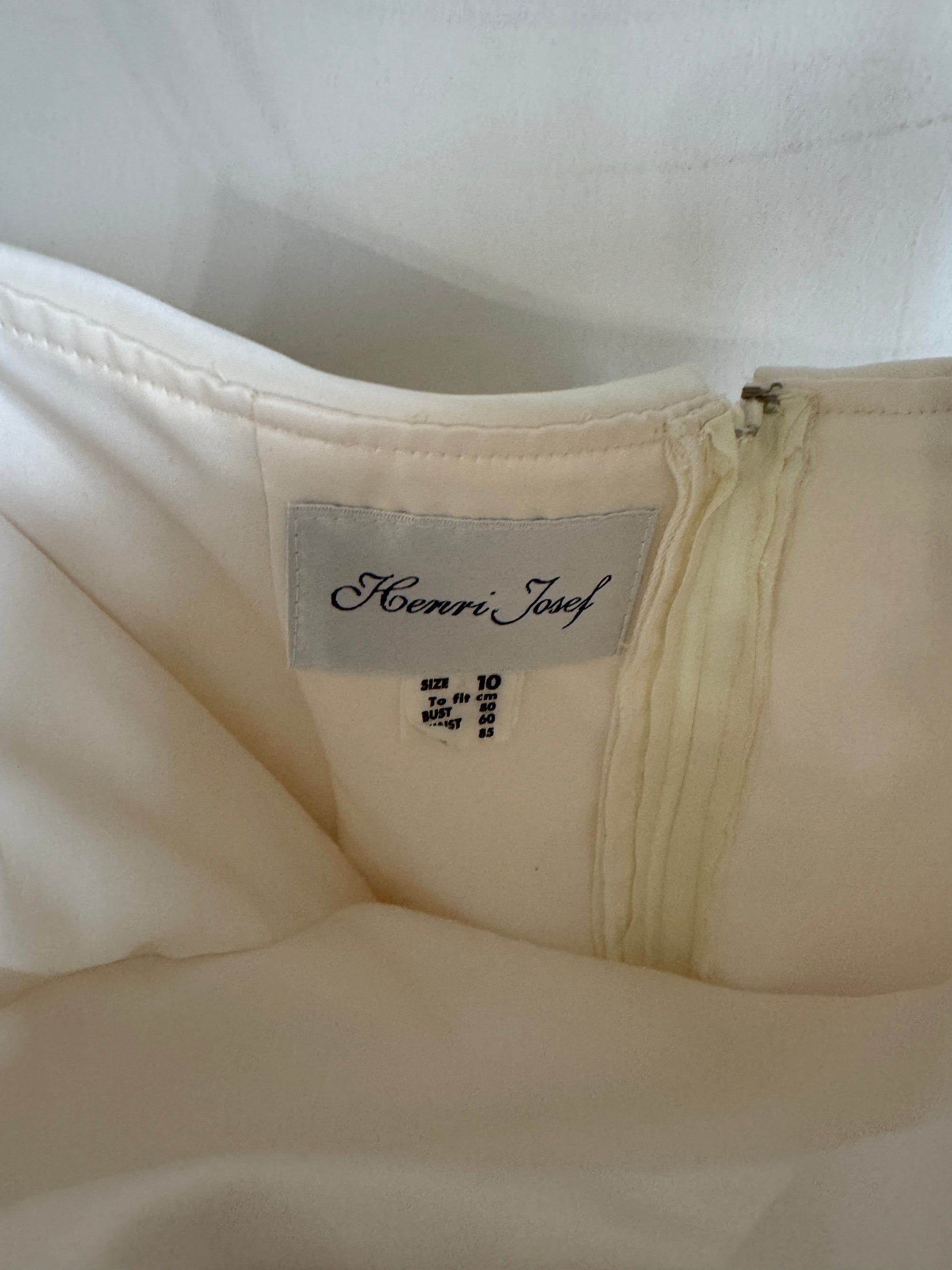 Vintage 90s Strapless Jacquard Satin Princess Wedding Dress