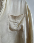 Vintage 100% Silk YSL Button Up Shirt