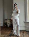 Vintage Y2K Sheer Chiffon Sheer Tiered Blouse