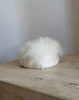 Vintage 1960s Ostrich feather Pillbox Bridal Hat